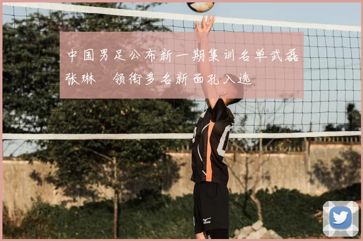 中国男足公布新一期集训名单武磊张琳芃领衔多名新面孔入选