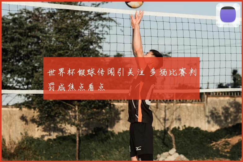 世界杯假球传闻引关注 多场比赛判罚成焦点看点