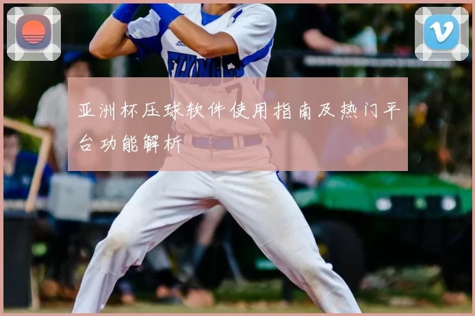 亚洲杯压球软件使用指南及热门平台功能解析
